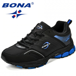 BONA Men Casual Shoes Microfiber Man Flats Lace Up Breathable Men Fashion Classic Outdoor Shoes Zapatos De Hombre Free Shipping discountshub