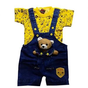 Baby Unisex Dungaree Denim Set discountshub