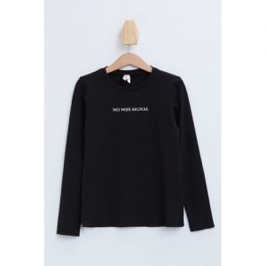 Defacto Girl Black Regular Fit Long Sleeve Body M7002A6-BK27 discountshub