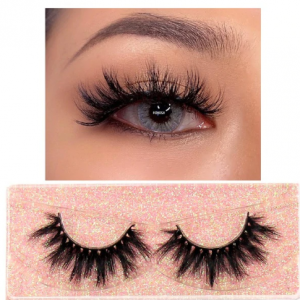 FOXESJI Makeup Eyelashes 3D Mink Lashes Fluffy Soft Wispy Volume Natural long Cross False Eyelashes Eye Lashes Reusable Eyelash discountshub