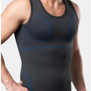 Men Sport Compression Waist Trainer Corset Underwear Elastic Breathable Bodybuilding Vest discountshub