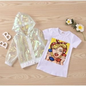 New Children Trending Dress With Jacket discountshub