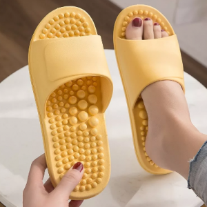 New Couple Slippers Unisex Shoes Indoor Home Soft Non-Slip Home Slippers Women Men Wear-Resistant Massage Comfortable Slippers discountshub