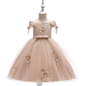 Girls Princess Dress Casual Dress Dress Yellow discountshub