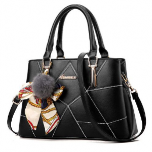 Women Handbag For Women Bag Purse Crossbody Satchel - Black discountshub