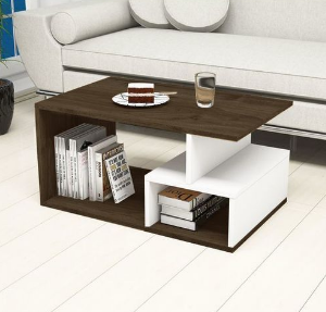 Custom Mini Center Table With Storage Cabinet discountshub