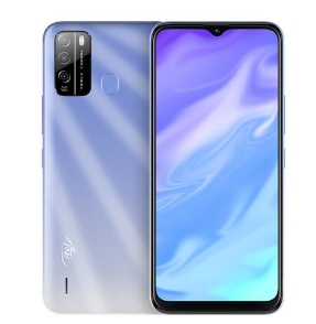Itel S16 6.5" HD FullScreen, 16GB ROM + 1GB RAM, Android 10, 4000mAh, 8MP Triple Rear Camera, Face ID & Fingerprint - Blue discountshub