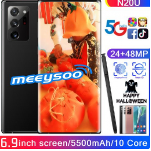 Meeysoo New Style N20U 2+16G Intelligent Android Mobile Phone Cross Border Hot Selling 6.6 Inch Bang Screen discountshub