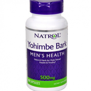 Natrol Yohimbe Bark -- 500 mg - 90 Capsules discountshub