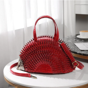 DIINOVIVO Simulation Hedgehog Styling Women Handbags Famous Brand Crocodile Patent Leather Bags Women Shoulder Bag Tote WHDV1217 discountshub
