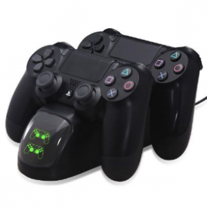 OrzBuy PS4 Dual Shock Controller Dual USB Charging Charger Docking Station For PS4/PS4 Slim/PS4 Pro Controller ZH MALL discountshub