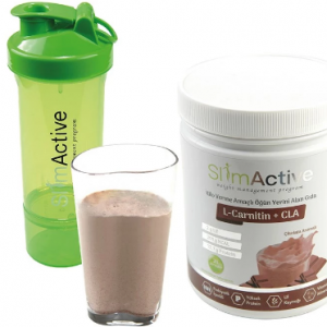 Slim Active Formula 1 Healthy Meal Nutritional Shake COCOA 420g Milk Protein L-Carnitin CLA Prebiotic Stevia Diet discountshub