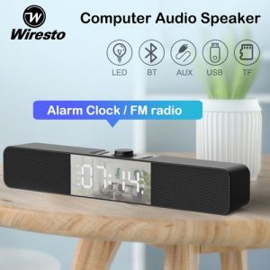 Wiresto Portable Wireless Bluetooth Speaker Surround Sound discountshub