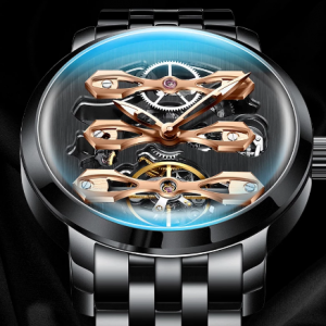 AILANG design watch hollow flywheel fashion style automatic men's watch waterproof stainless steel diving clock sss gear 2019 discountshub
