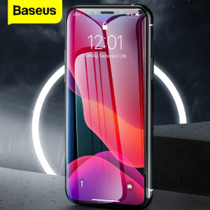Baseus 2Pcs 0.3mm Screen Protector For iPhone 12 11 Pro Xs Max Xr X Full Cover Protective Tempered Glass For iPhone 12 Pro Max discountshub