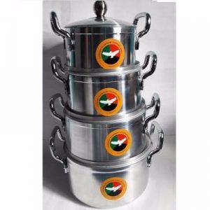 Cooking Pots - Tornado Germany - 4Pcs discountshub