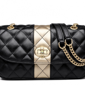 FOXER Women Chain Strap Messenger Bag Diamond Lattice Flap Lady High Quality Leather Ladies' Shoulder Bags Valentine's Day Gift discountshub