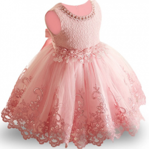 Flower Girls 2020 Dress Elegant Princess Sequin Dress Kids Dresses For Girl Baby Clothes Children Dresses Wedding Party Vestidos discountshub