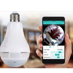 Home & Warehouse Wifi Security Light Bulb Camera - Hd 960p / 1080p discountshub