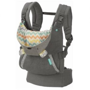 Infantino Cuddle Up Ergonomic Hoodie Baby Carrier discountshub