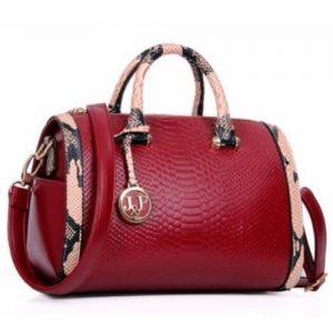 JP Quality Ladies' Handbag - Red discountshub