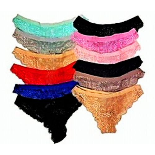 Lace Panties - Set Of 12 discountshub