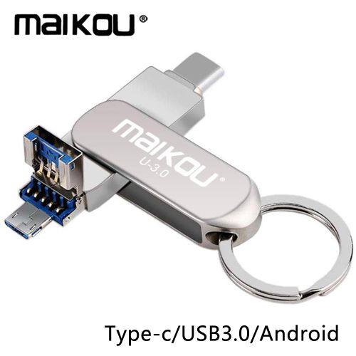 Maikou 3-In-1 Type-C USB3.0 Micro-B USB Flash Memory OTG discountshub