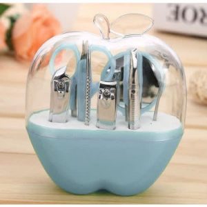 Manicure Set - 9pcs Apple Design Nail Care Kit discountshub