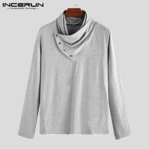 Men's Casual T-shirt - Grey discountshub