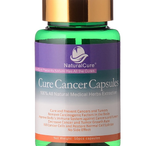 NaturalCure Cure Cancer Capsules, Prevent Cancer and Clear Carcinogenic Factors off the Body, Plants Extract no side effect discountshub