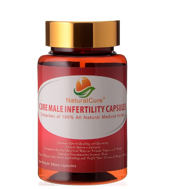 NaturalCure Cure Male Infertility Capsules, Increase Sperm Quantity and Quality, Cure Low Sperm Count Disease, Pills for men discountshub