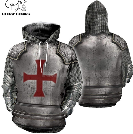 PLstar Cosmos Knights Templar Art Tracksuit 3D full Printed Hoodie/Sweatshirt/Jacket/shirts Men Women HIP HOP casual Harajuku-5 discountshub