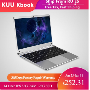 14.1 Inch Student Laptop 6G DDR4 RAM 128G 256G SSD Notebook Full Layout Keyboard WiFi Bluetooth for Game Portable PC discountshub