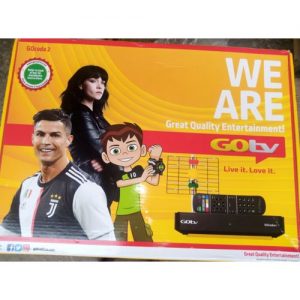 Gotv HDMI Decoder + Antenna + Remote + Adapter +1 Month SUB discountshub