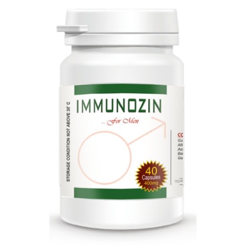 Immunozin For Men - 40 Capsules - 400mg discountshub