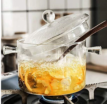 1.5 1.7L Glass Cooker Pot Electric Ceramic Stove Heating Bowl Kitchen Cooking Tool discountshub