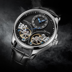 2020 New AILANG Brand Men Automatic mechanical Watches Top Leatehr Waterproof Steampunk Watches Mens Skeleton Clock Rome Relogio discountshub