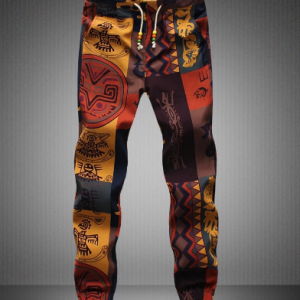 2020 New Fashion Summer Spring Autumn Men Floral Print Joggers Male Casual Summer Pants Mens Sweatpants Linen Pants Men Trouser discountshub