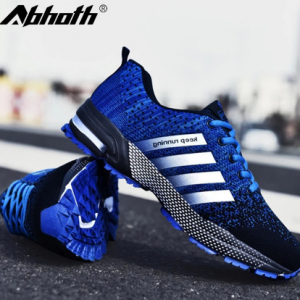 Abhoth Men's Mesh Breathable Casual Shoes Non-Slip Stable Shock Absorption Lightweight Sneakers Couple Basket Homme 2020 discountshub