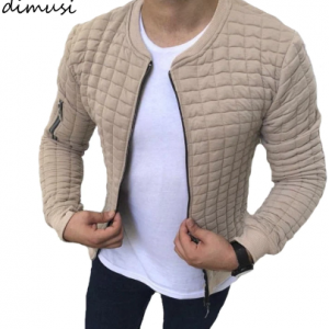 DIMUSI Mens Zipper Hoodies Casual Mens Stand Collar Hooded jackets Fashion Man Slim Sweatshirts Sportswear Tracksuits Clothing discountshub