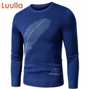 Men 2020 Autumn New Casual Classic Embroidery Thick Sweater Pullovers Men Winter Fleece Fashion Warm Vintage Outfit Sweaters Men discountshub
