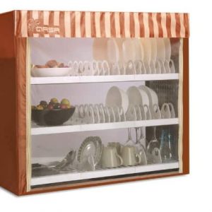 QASA Dish Drainer & Food Cabinet QDR-375C discountshub