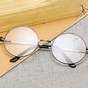 Round Spectacle Reading Glasses Metal Frame Glasses Presbyopia Male Female Retro Reading Eyeglass discountshub