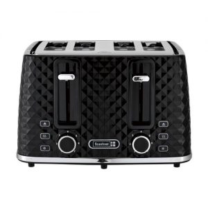 Scanfrost Four Slice Toaster SFKADT 4001- Black discountshub