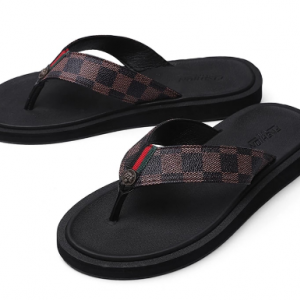 Brand Men Flip Flops Shoes Non-Slip Soft Fashion Male Water Slippers Summer Flat Mens Outdoor Beach Shoes Slides Luxury Slipper discountshub