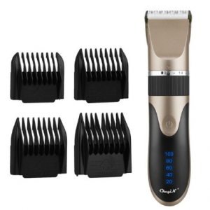Ceramic Blade Electric Hair Clipper Professional Low Noise Hair Trimmer Length Adjustable Fine Tuning Barber Hair Cutting Razor discountshub