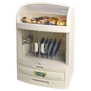 Covered Plastic Plates Rack discountshub