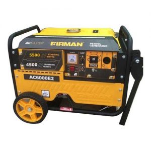 Firman 5.5kva AC Master Generator 100% Copper AC6000E2 discountshub