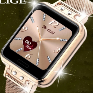 LIGE 2020 New Smart Watch Women Heart Rate Women Menstrual Cycle Multifunction Ladies Smartwatch Fitness Tracker For Android IOS discountshub