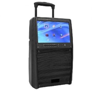 Marcsonic Multi Function Portable Rechargeable Public Address Speakers With15" L discountshub